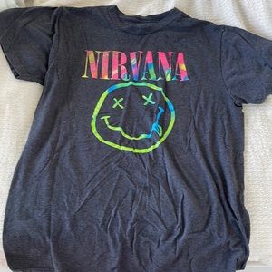 Women’s Nirvana t shirt- size women’s large